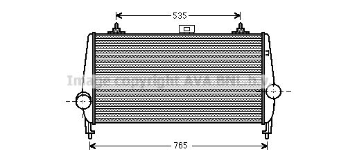 AVA QUALITY COOLING Starpdzesētājs PE4338